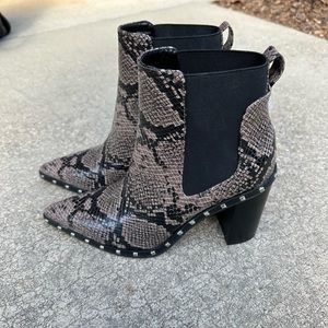 Charles by Charles David Snake Booties